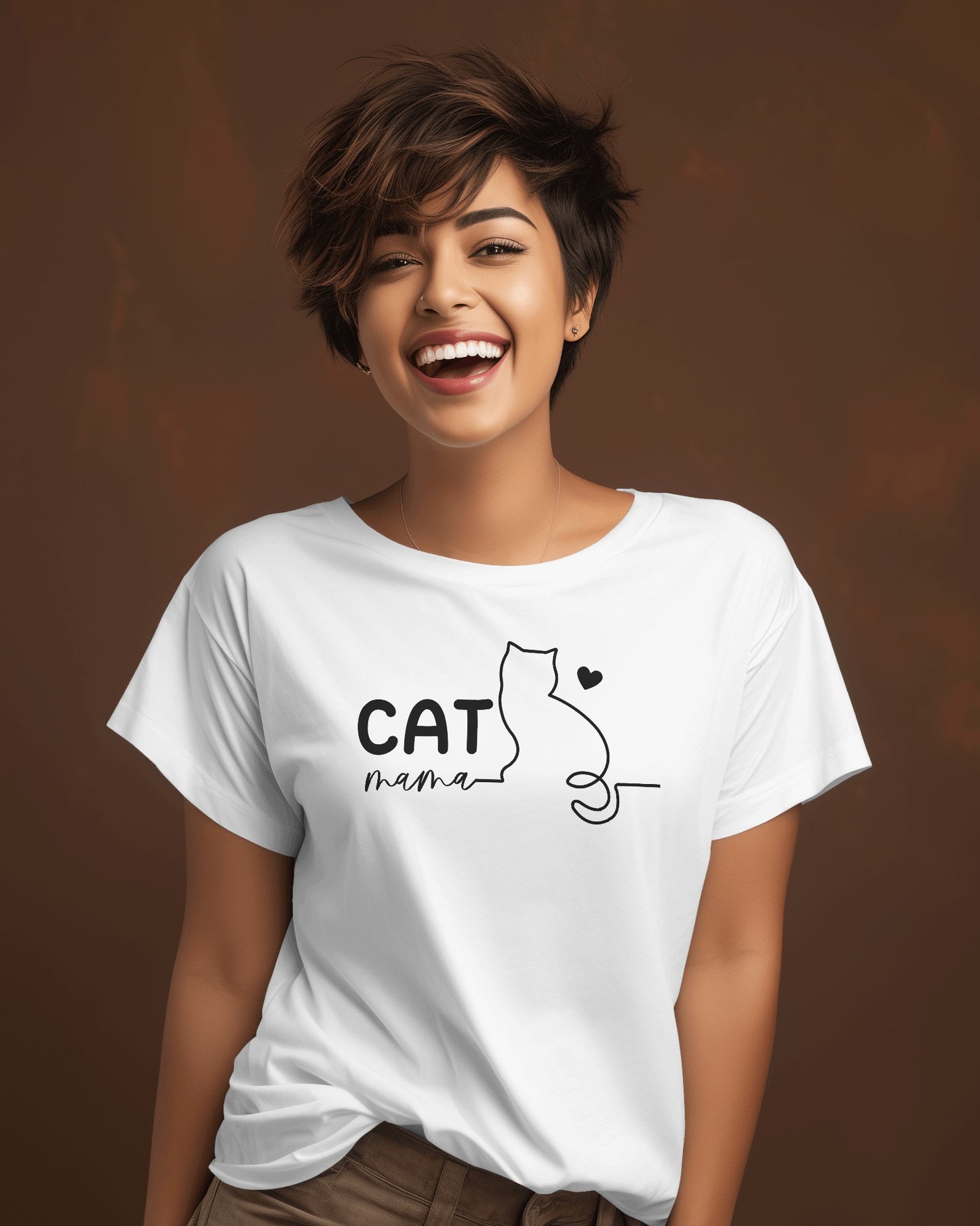 Cat Mama | Women T-Shirt