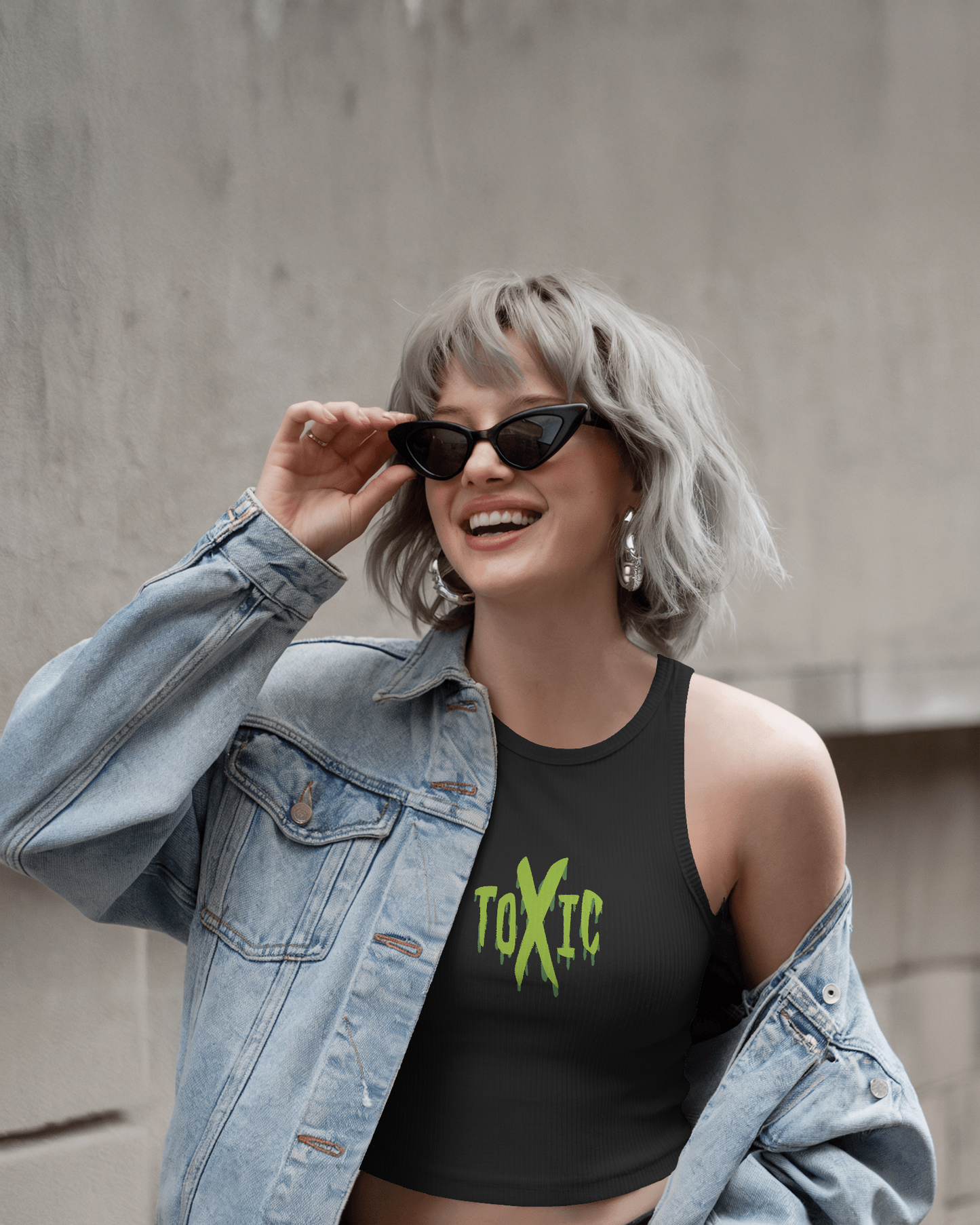 Toxic | Women Crop Tank
