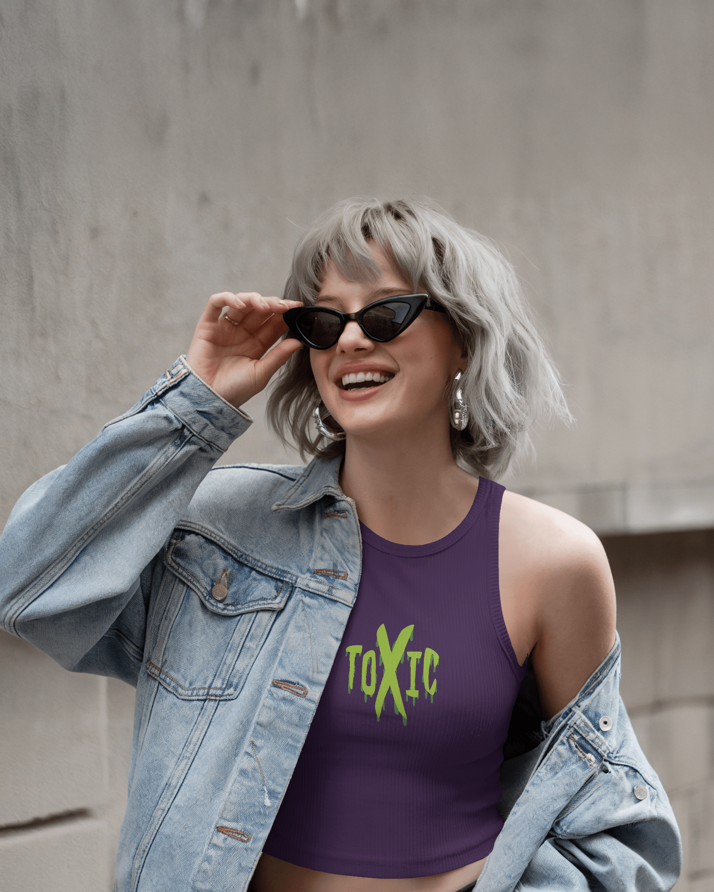 Toxic | Women Crop Tank