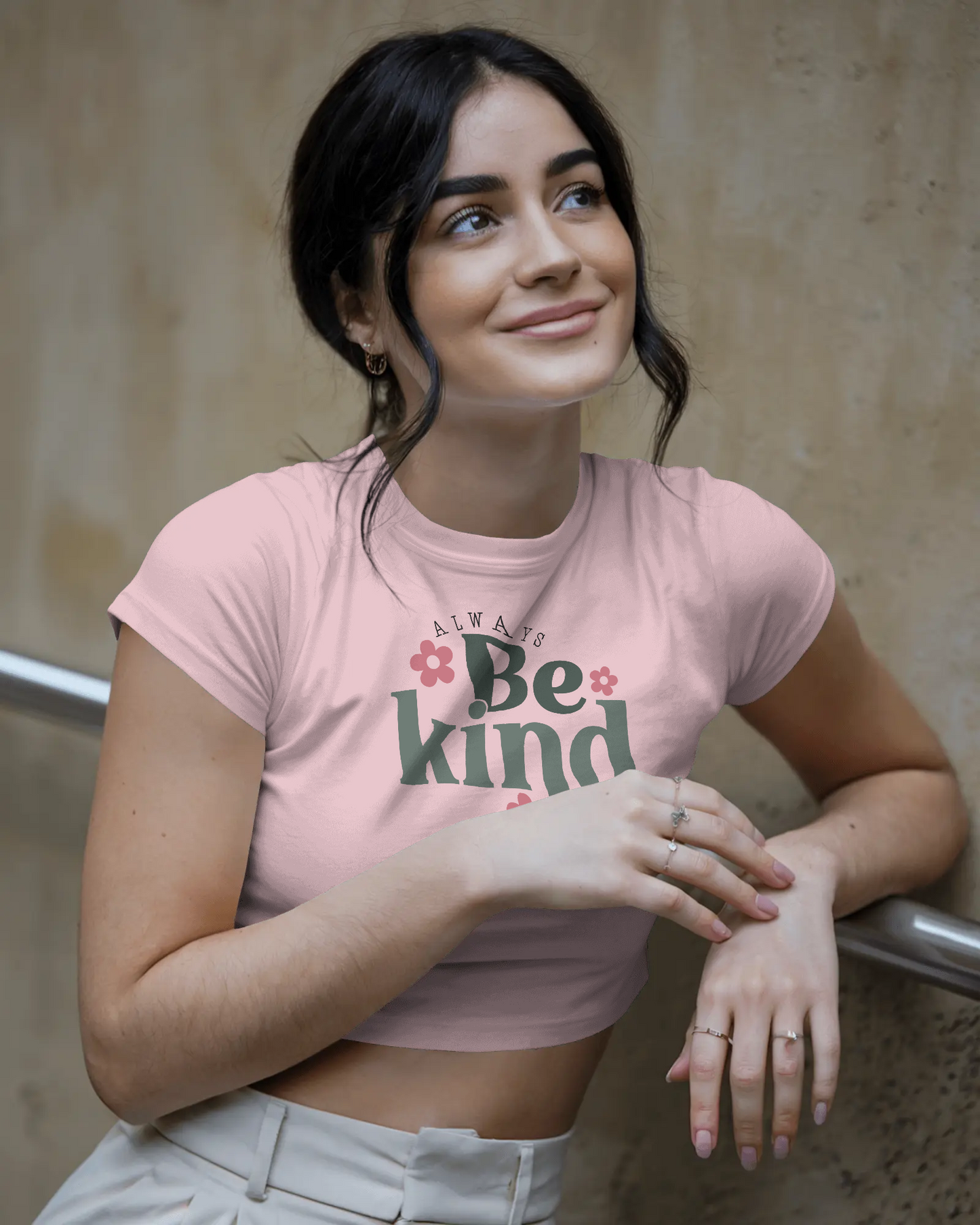 Be Kind | Women Crop Top