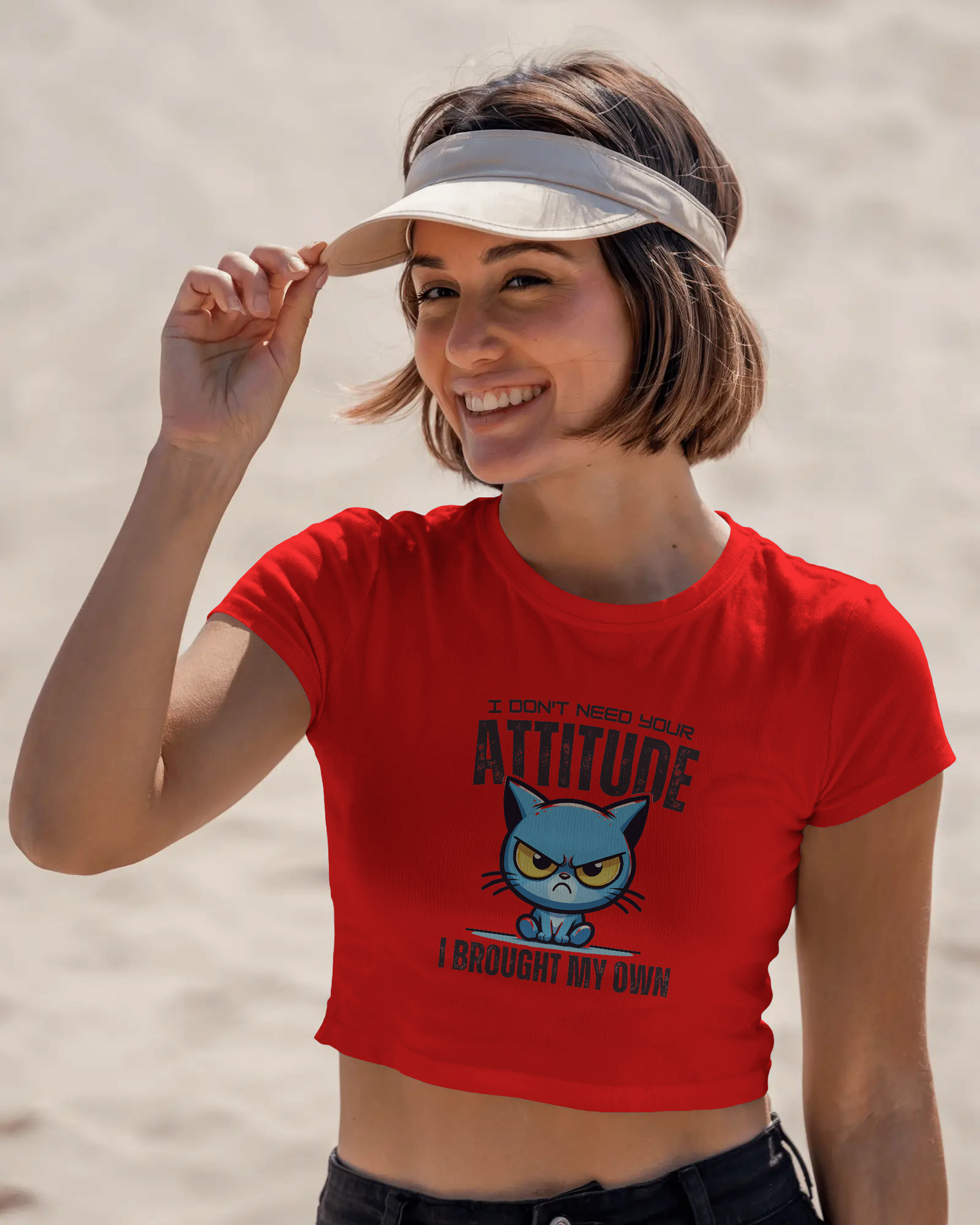 I Don't Need Your Attitude I Brought My Own | Women Crop Top