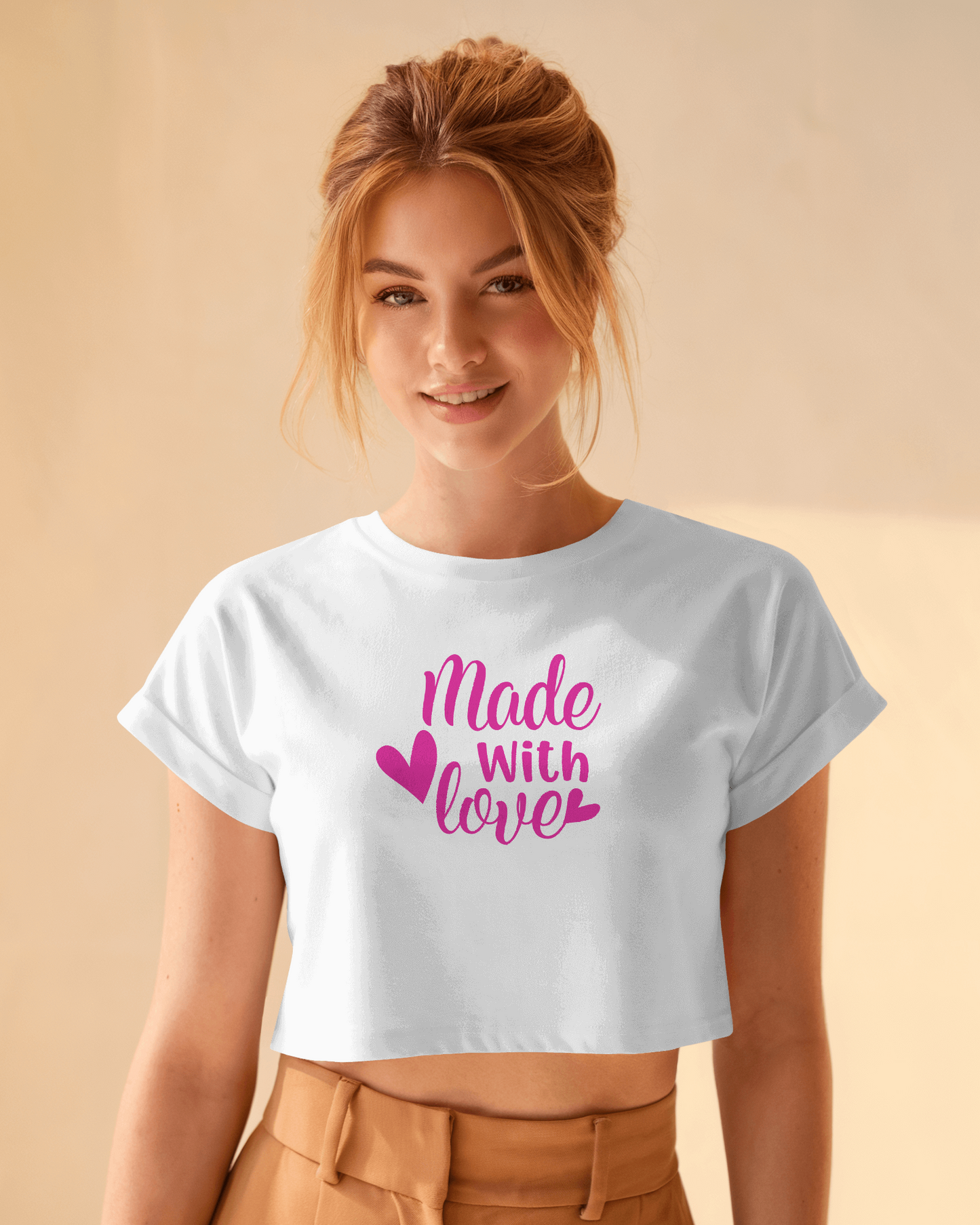 Made With Love | Women Crop Top