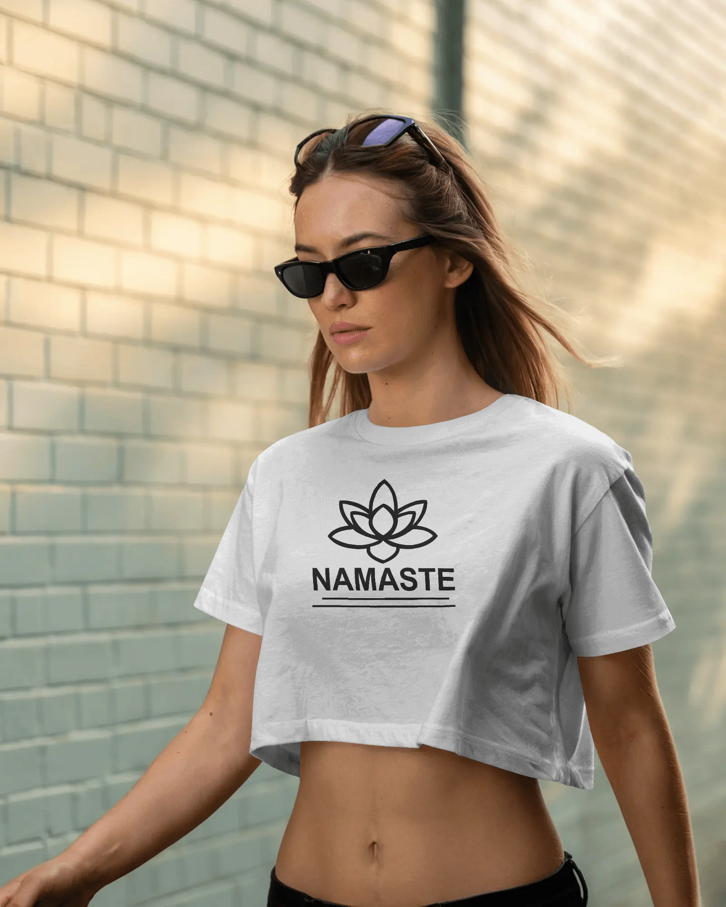 Namaste | Women Crop Top