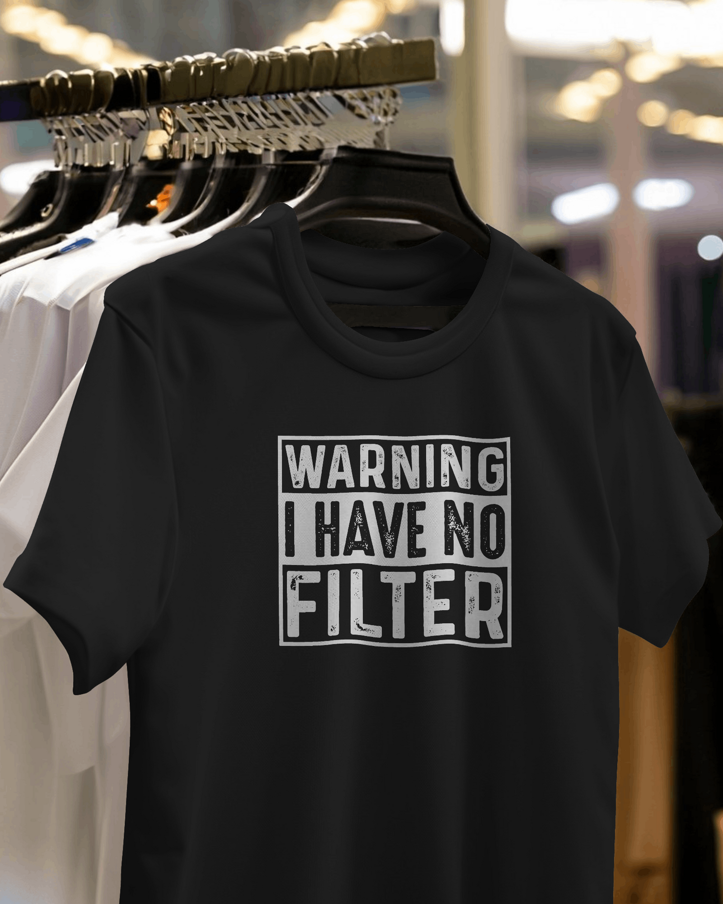 Warning I Have No Filter | Women T-Shirt
