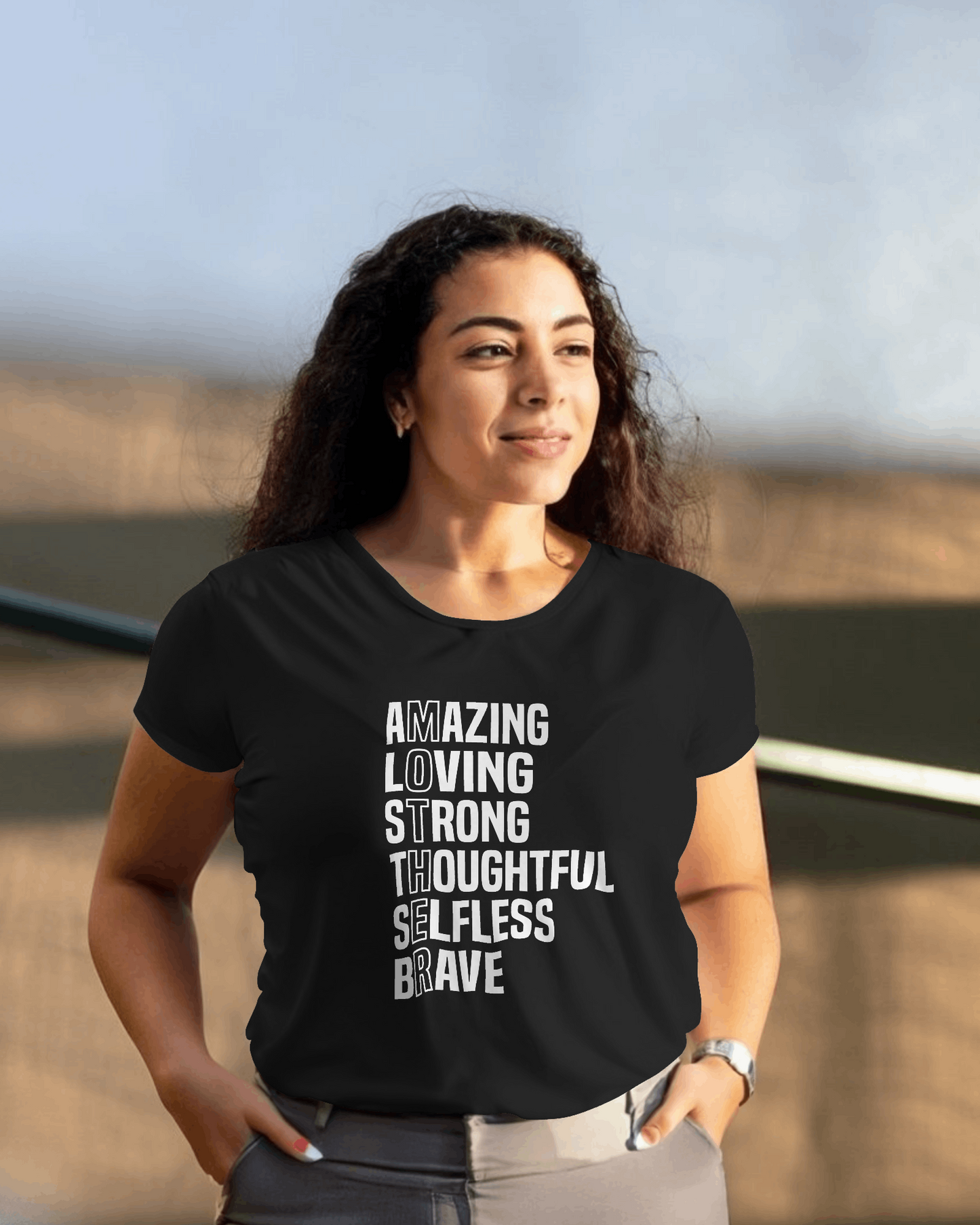 Amazing Loving Strong | Women T-Shirt
