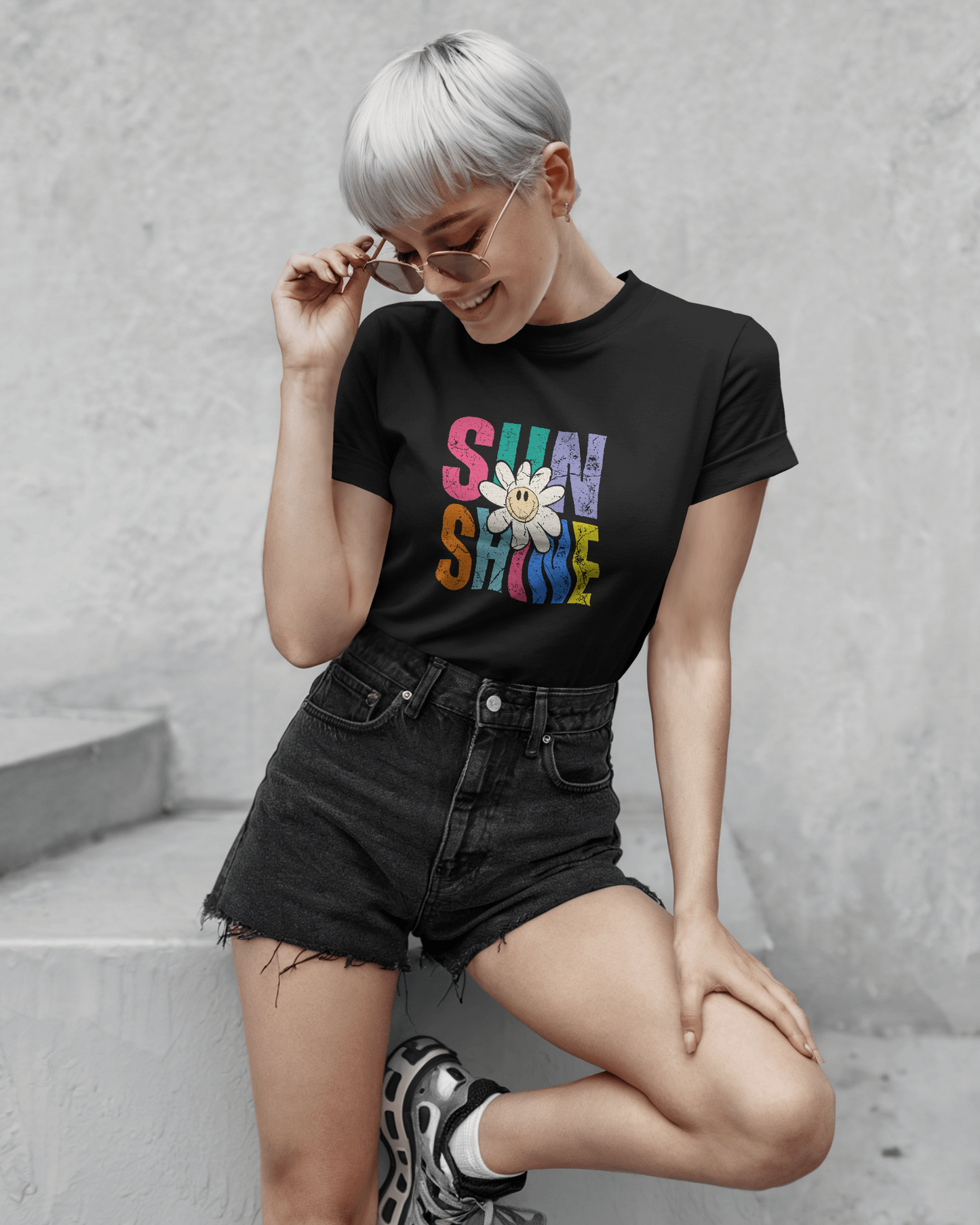 Sunshine Smiley | Women T-Shirt