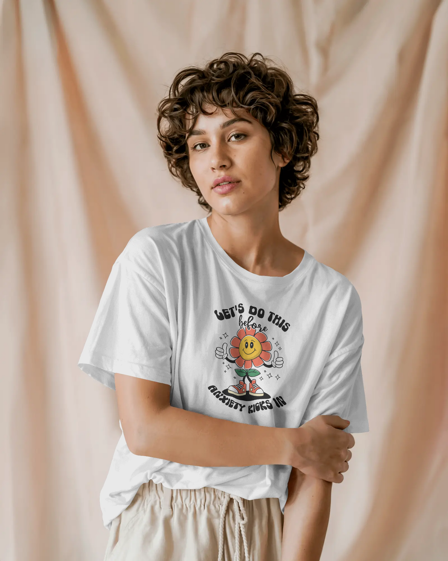 Lets Do This Before Anxiety Kicks In | Women T-Shirt