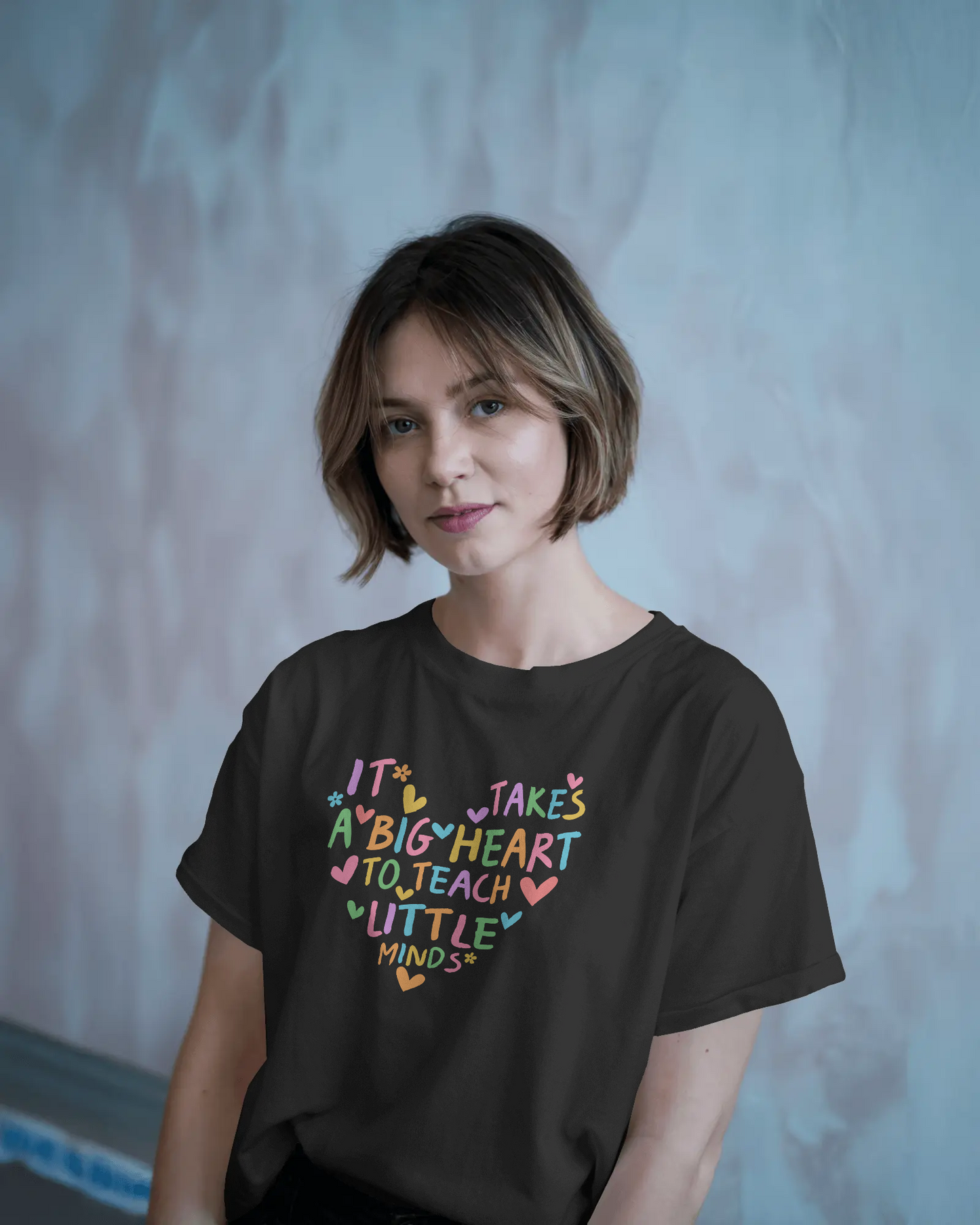 It Takes a Big Heart | Women's Classic Crew T-Shirt | Moms To Be