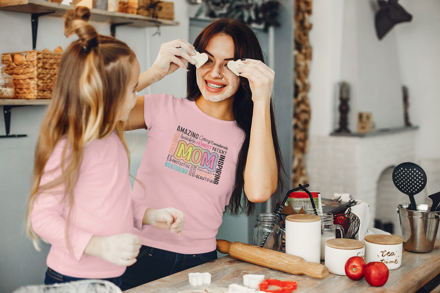 Mom Square Shape Defination | Women's Classic Crew T-Shirt | Moms To Be