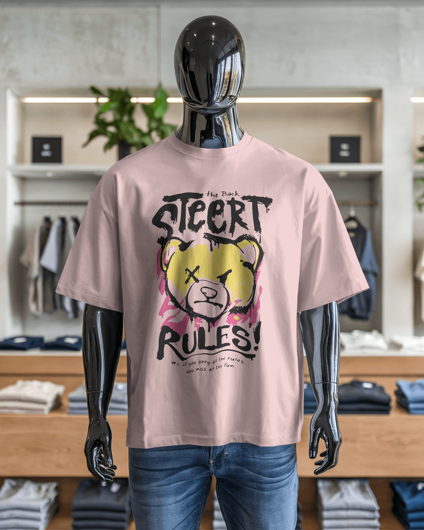 Street Rules | Men Oversized T-Shirt