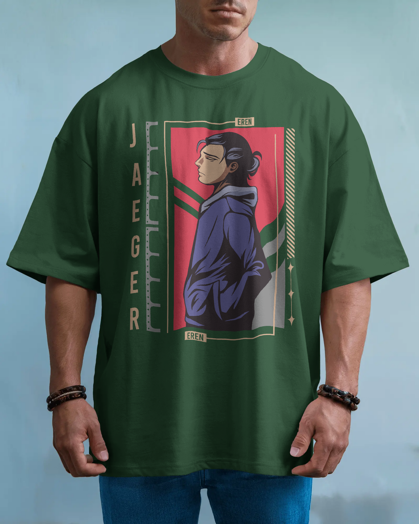 Jaeger | Men Oversized T-Shirt