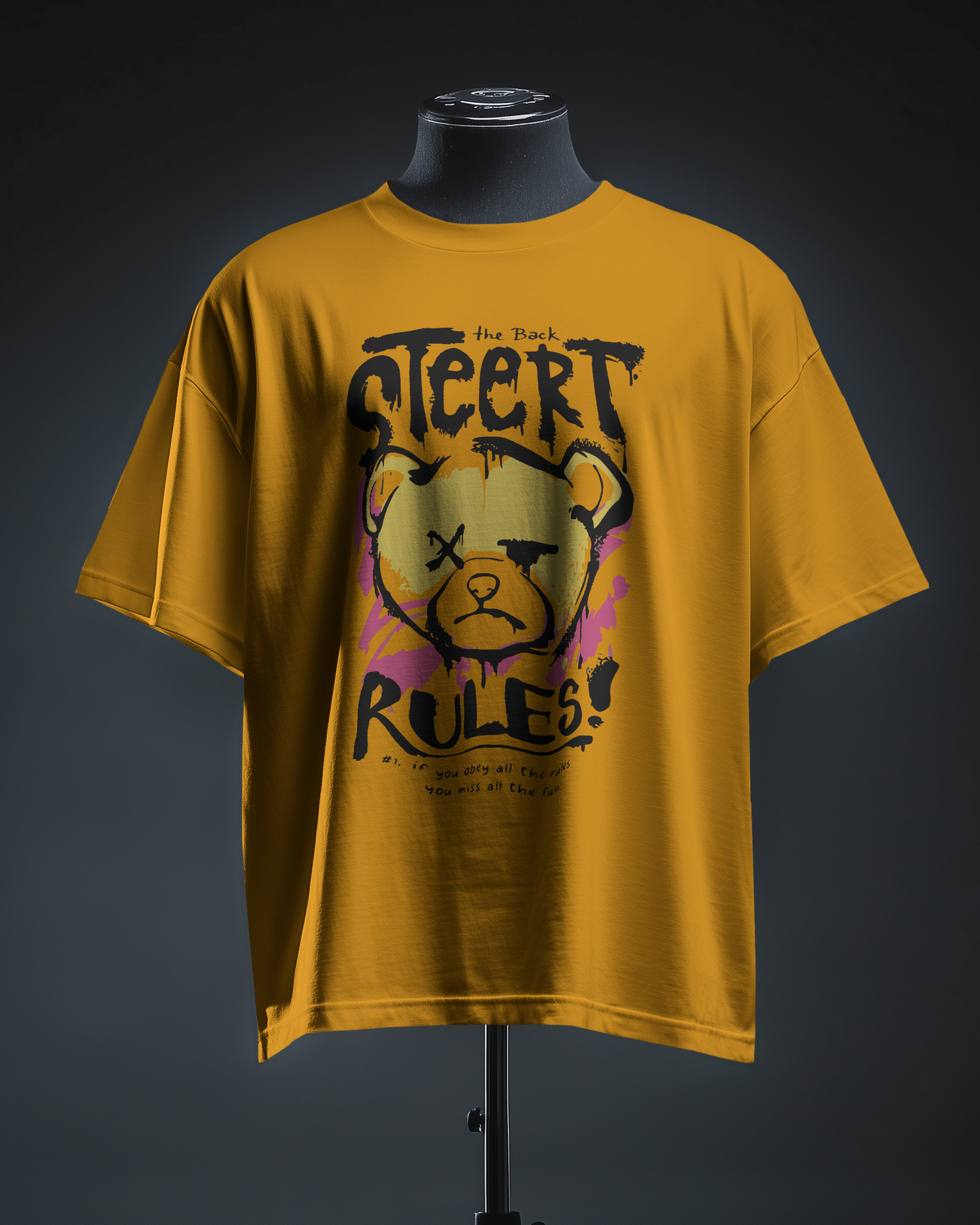 Street Rules | Men Oversized T-Shirt