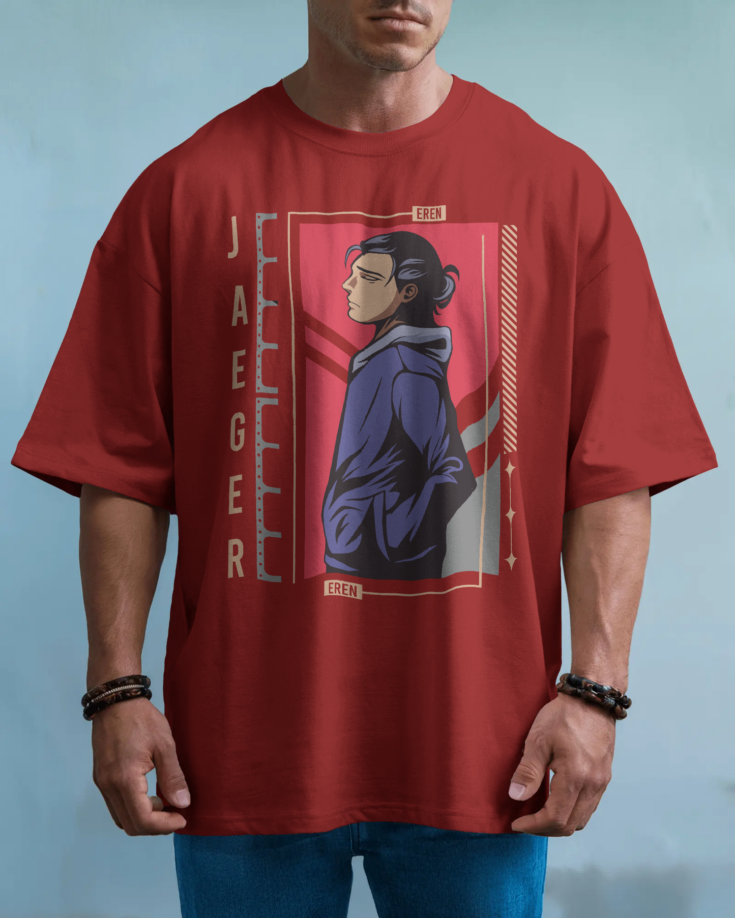 Jaeger | Men Oversized T-Shirt