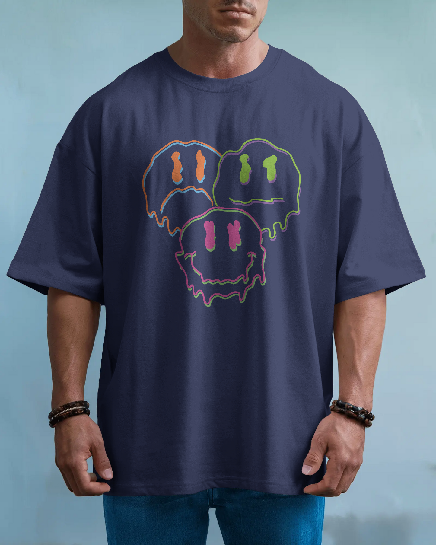 Facial Expression | Men Oversized T-Shirt