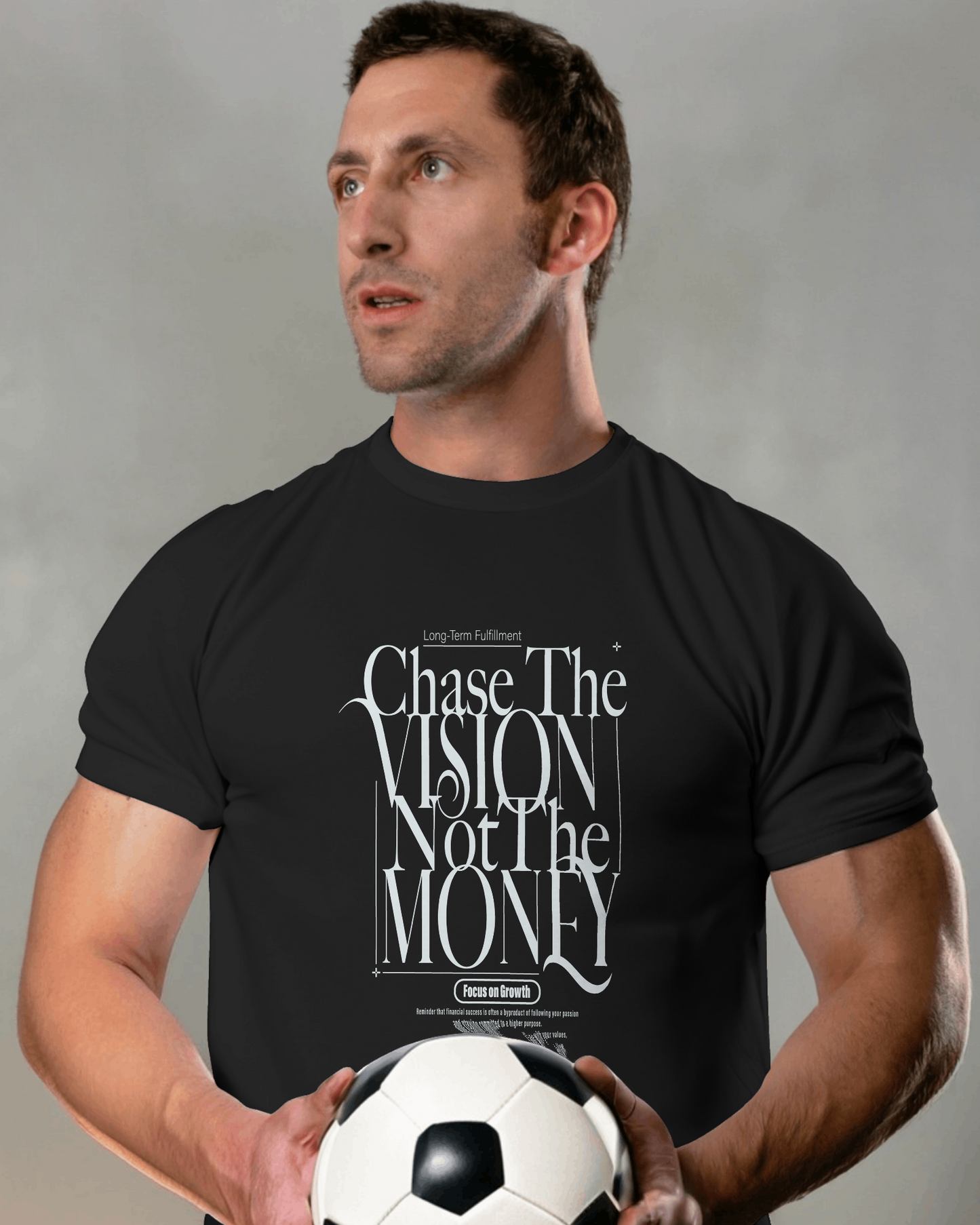 Chase the Vision | Men Round Neck T-Shirt