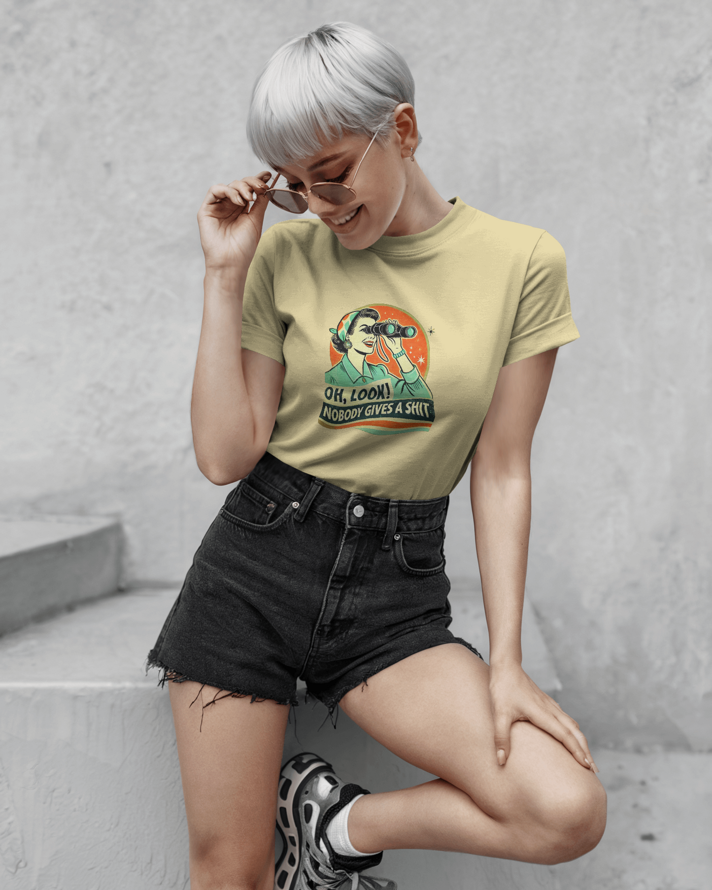 Oh Look Nobody Gives A Shit | Unisex T-Shirt