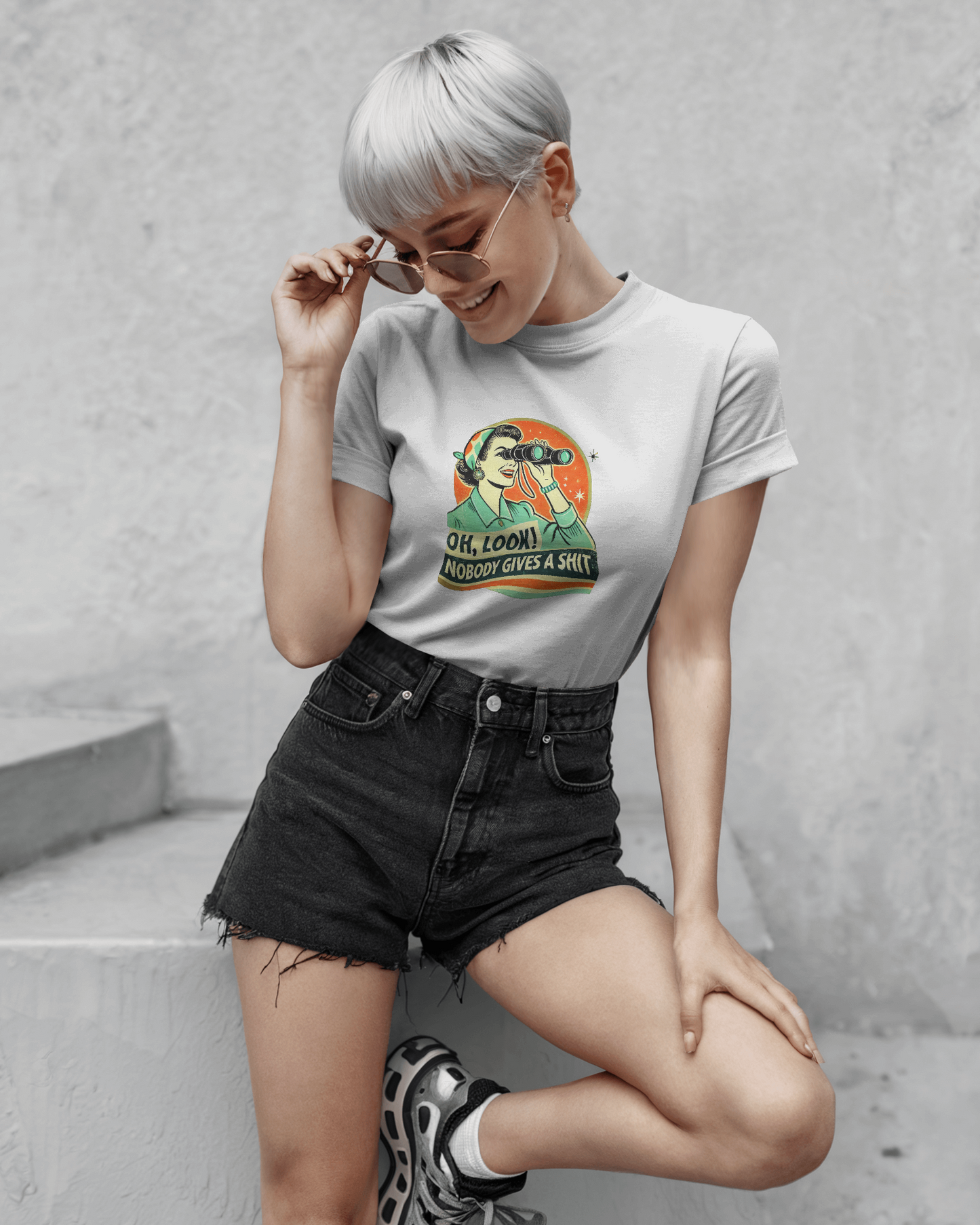 Oh Look Nobody Gives A Shit | Unisex T-Shirt