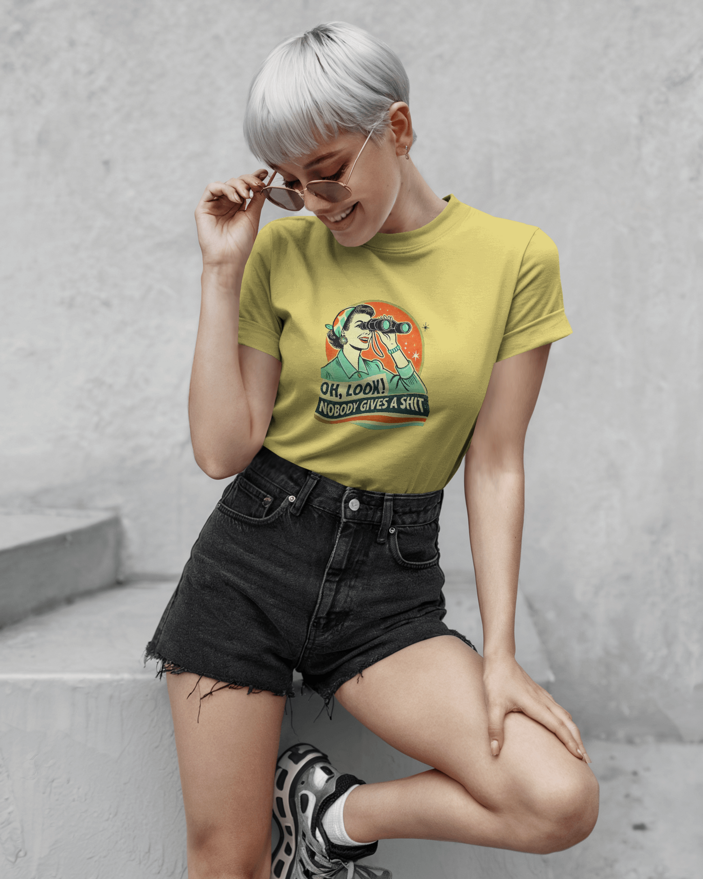 Oh Look Nobody Gives A Shit | Unisex T-Shirt