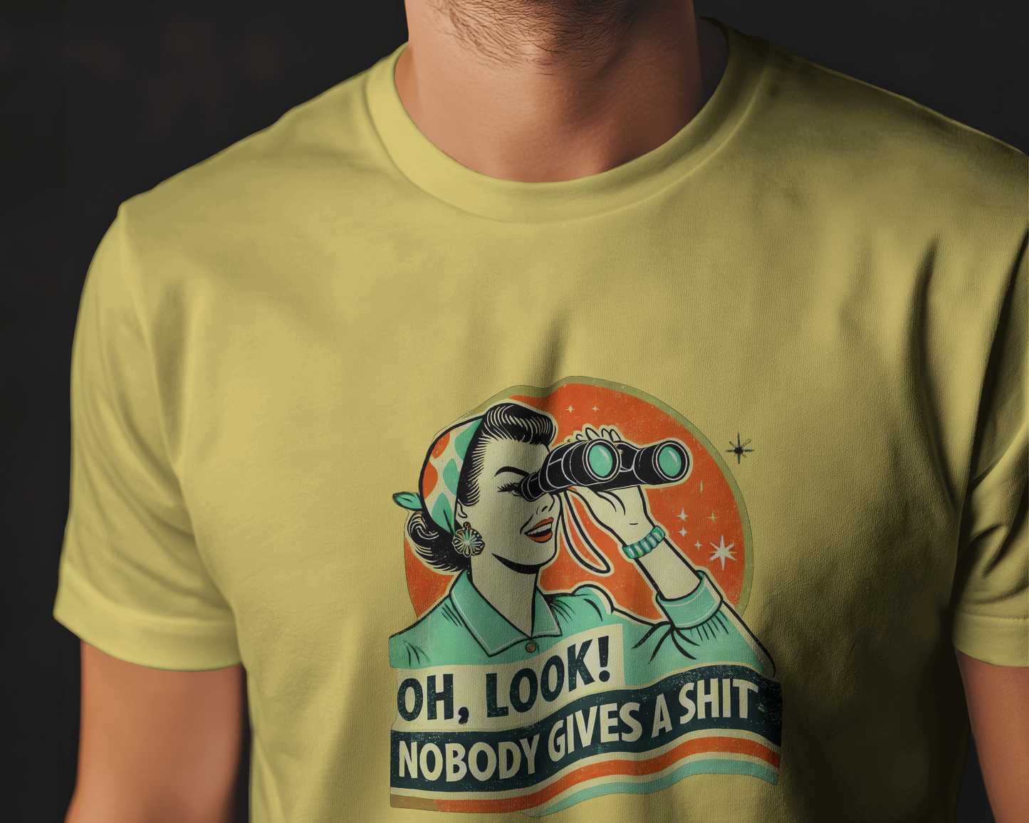 Oh Look Nobody Gives A Shit | Unisex T-Shirt