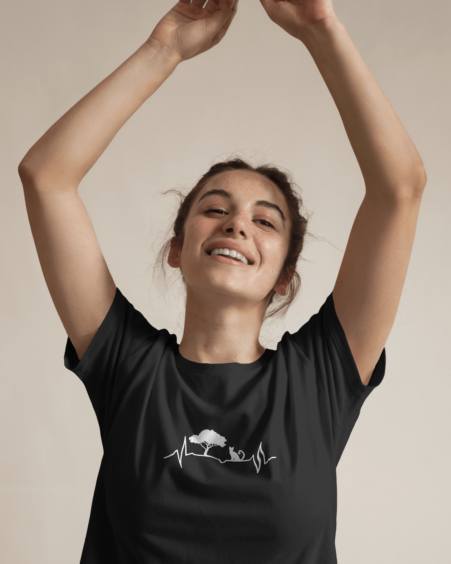 Cat And Tree | Unisex T-Shirt