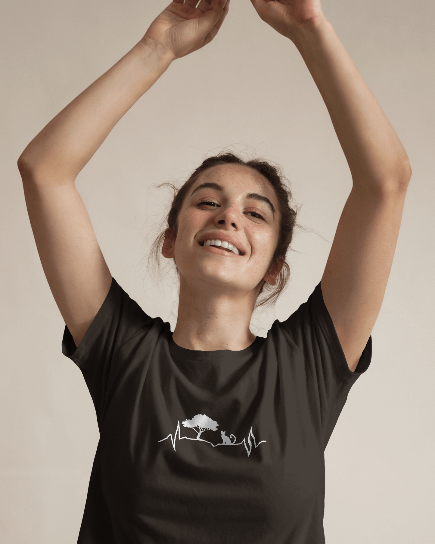 Cat And Tree | Unisex T-Shirt