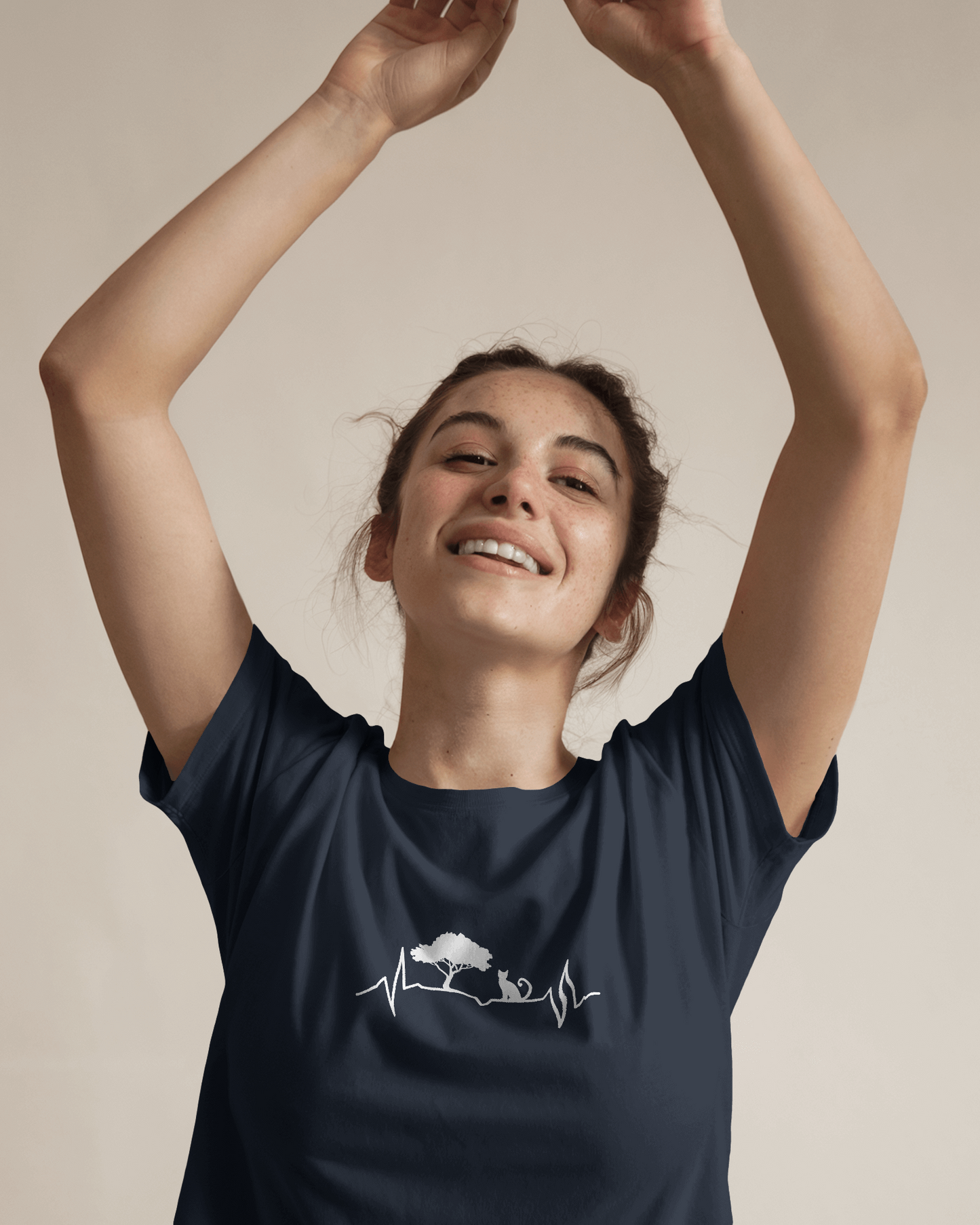 Cat And Tree | Unisex T-Shirt