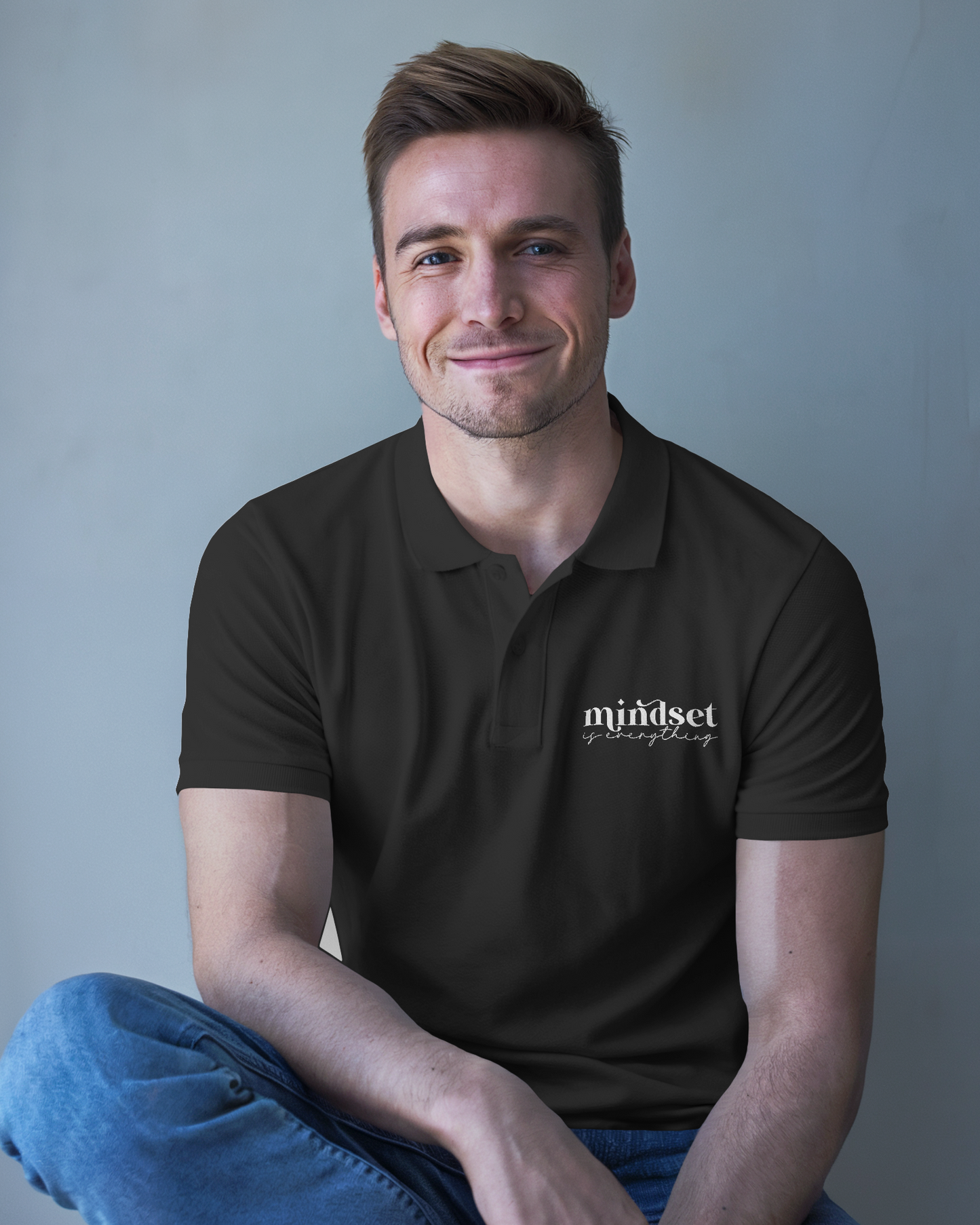 Mindset Is Everything | Men's Polo