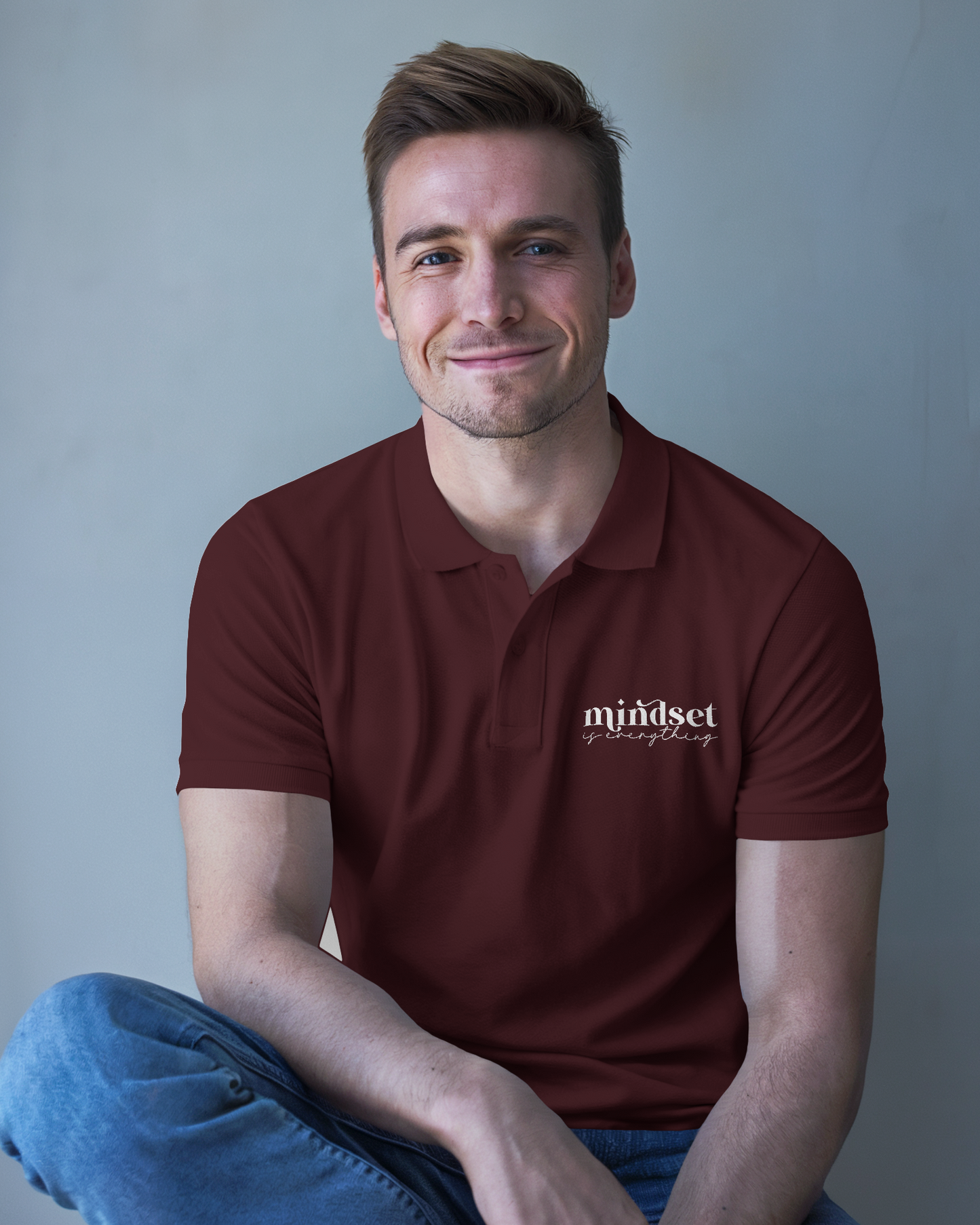 Mindset Is Everything | Men's Polo