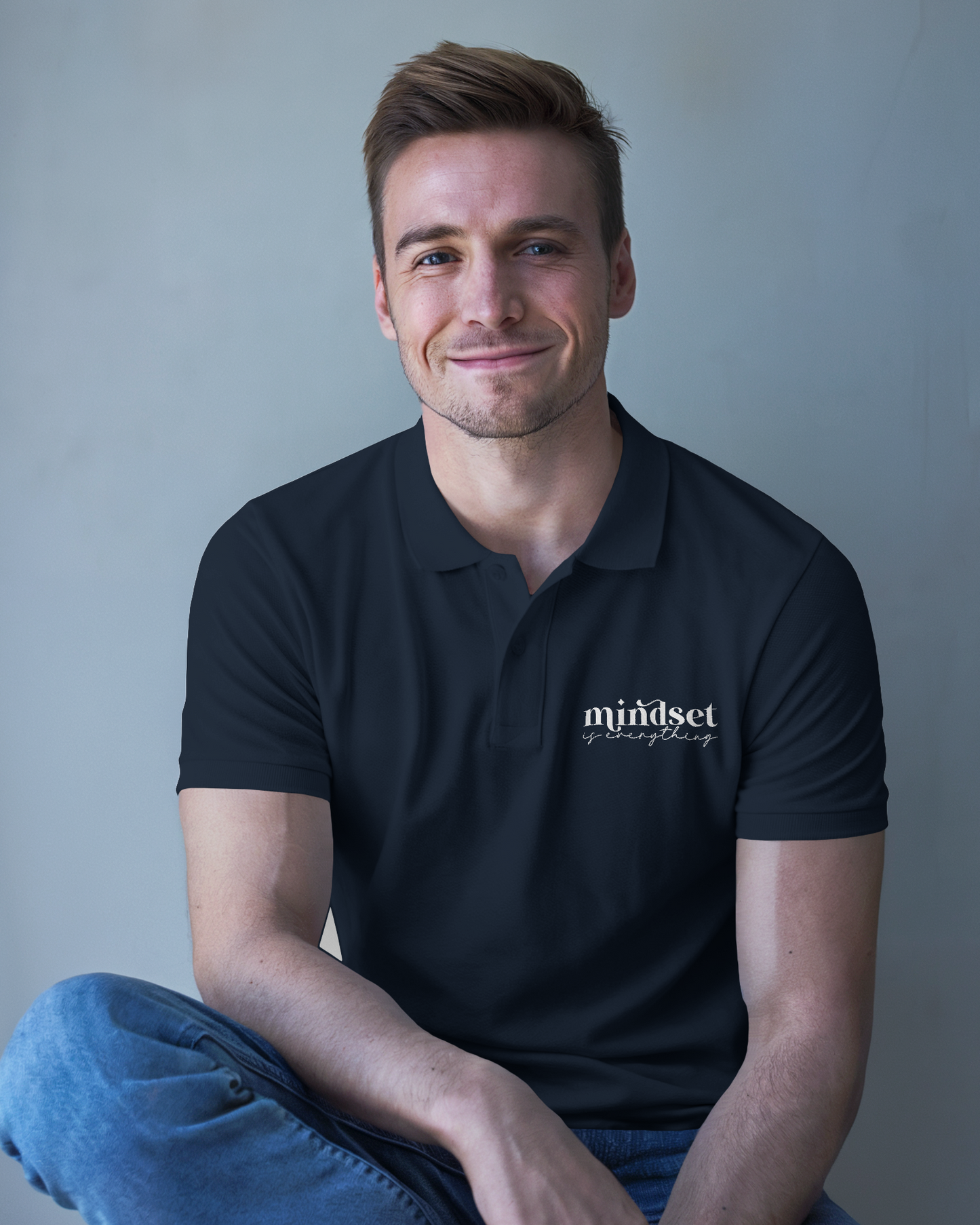 Mindset Is Everything | Men's Polo