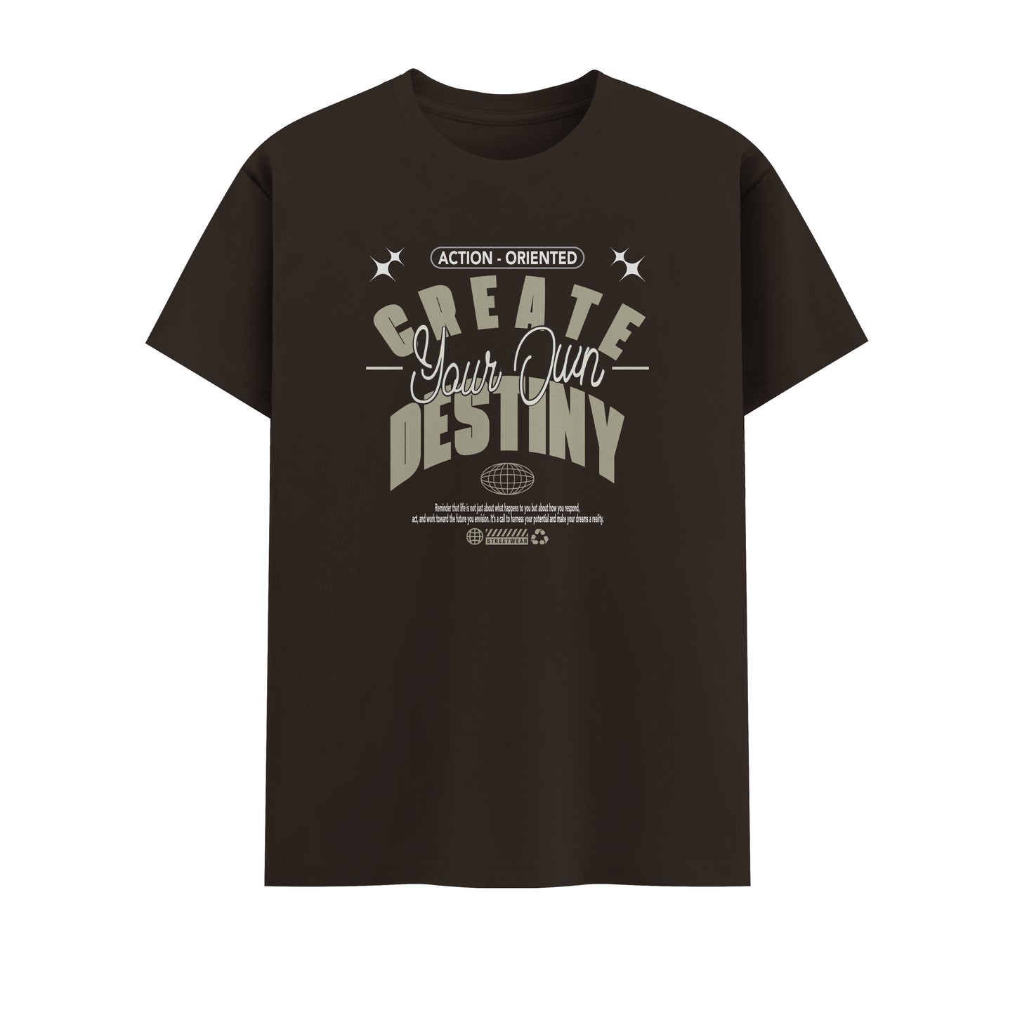 Create Your Own Destiny | Men Round Neck T-Shirt