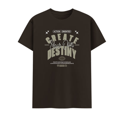 Create Your Own Destiny | Men Round Neck T-Shirt