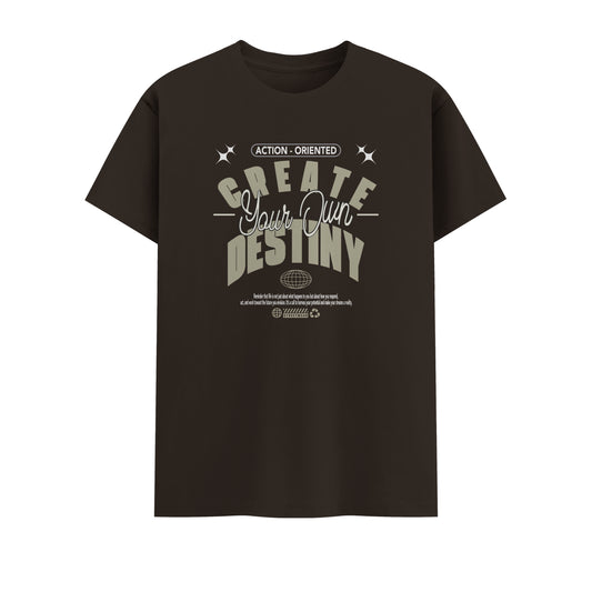 Create Your Own Destiny | Men Round Neck T-Shirt