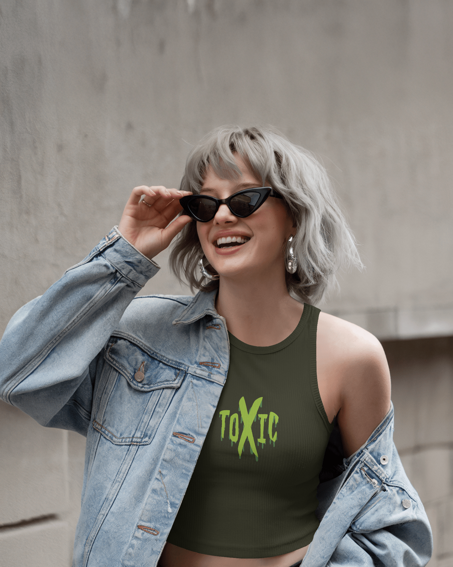 Toxic | Women Crop Tank