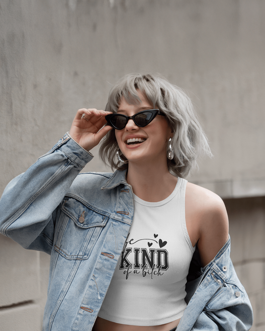 Be Kind Of A Bitch | Women Crop Tank