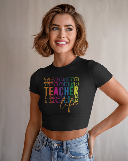 Teacher | Women Crop Top