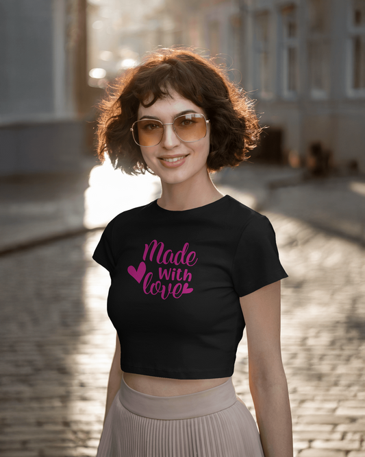 Made With Love | Women Crop Top