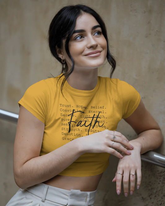 Faith | Women Crop Top