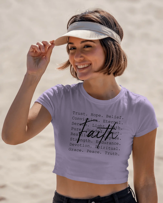 Faith | Women Crop Top