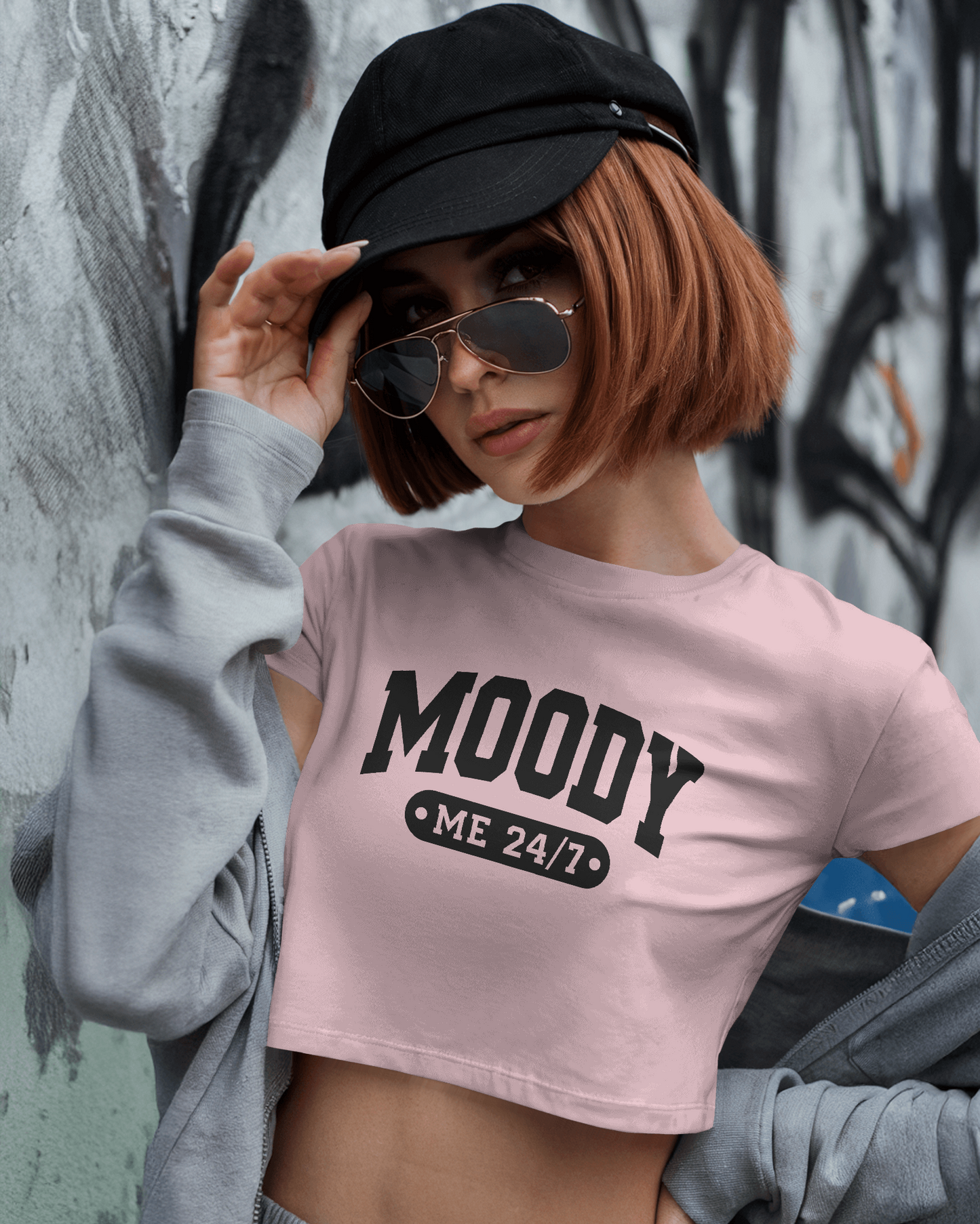 Moody Me 24/7 | Women Crop Top