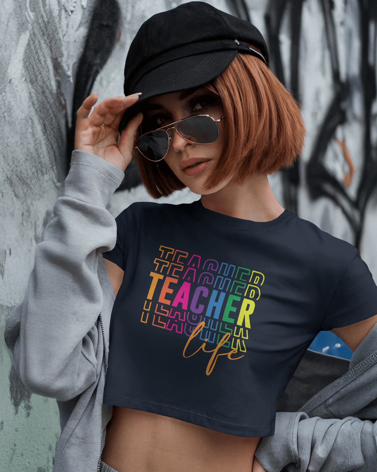 Teacher | Women Crop Top