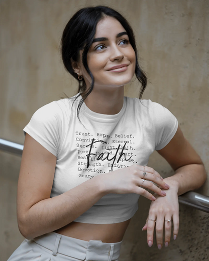 Faith | Women Crop Top