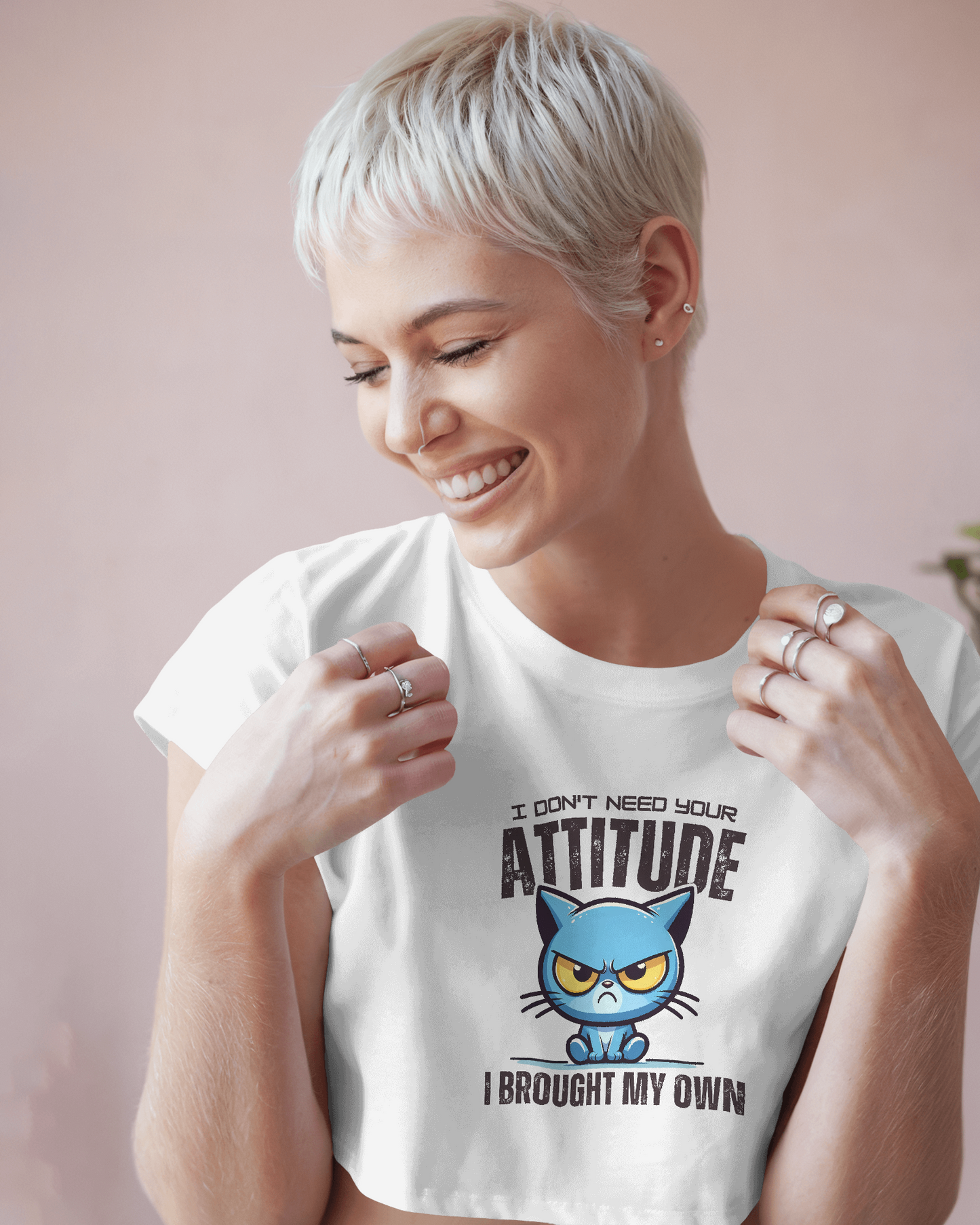 I Don't Need Your Attitude I Brought My Own | Women Crop Top