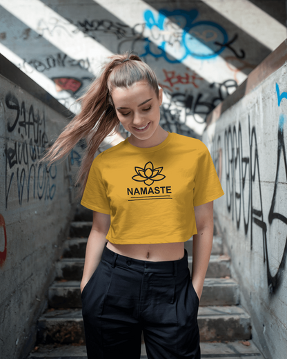Namaste | Women Crop Top