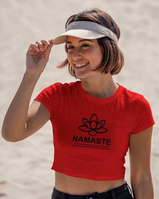 Namaste | Women Crop Top