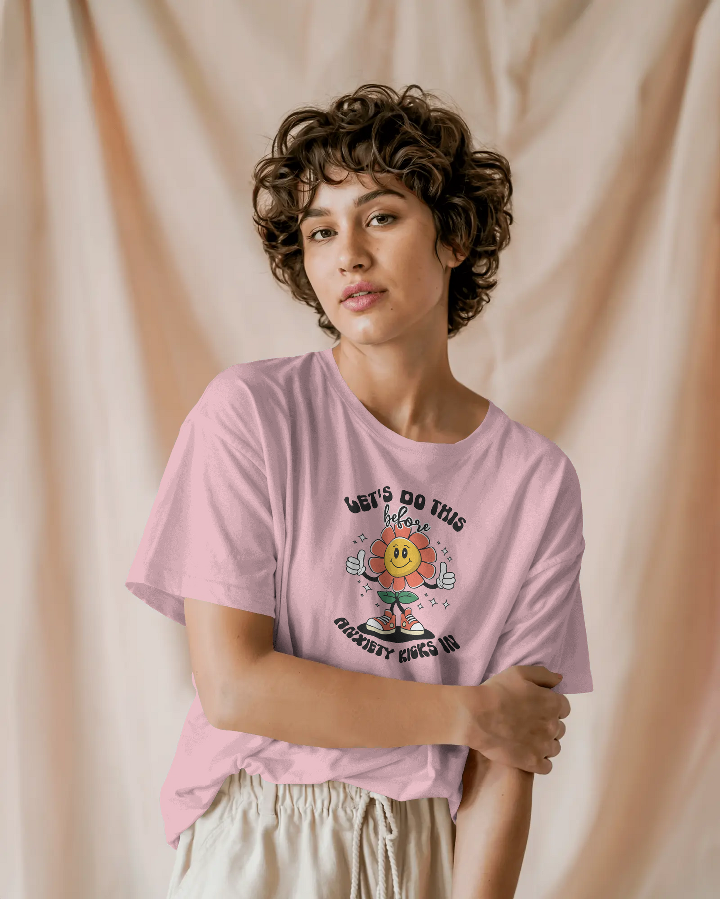 Lets Do This Before Anxiety Kicks In | Women T-Shirt