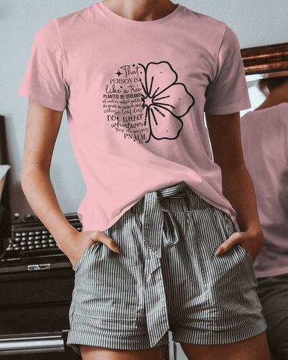 That Person Is Like A Tree Planted By Streams Of | Women T-Shirt