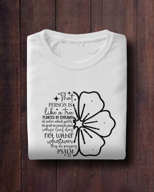 That Person Is Like A Tree Planted By Streams Of | Women T-Shirt
