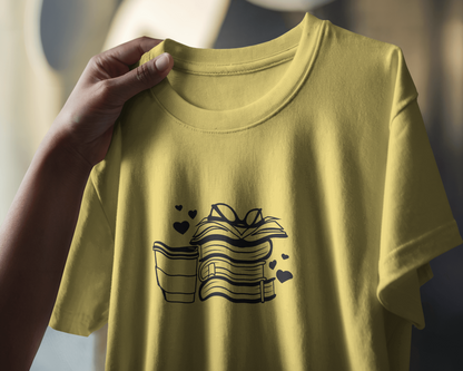 Stack Of Books And Coffee | Women T-Shirt