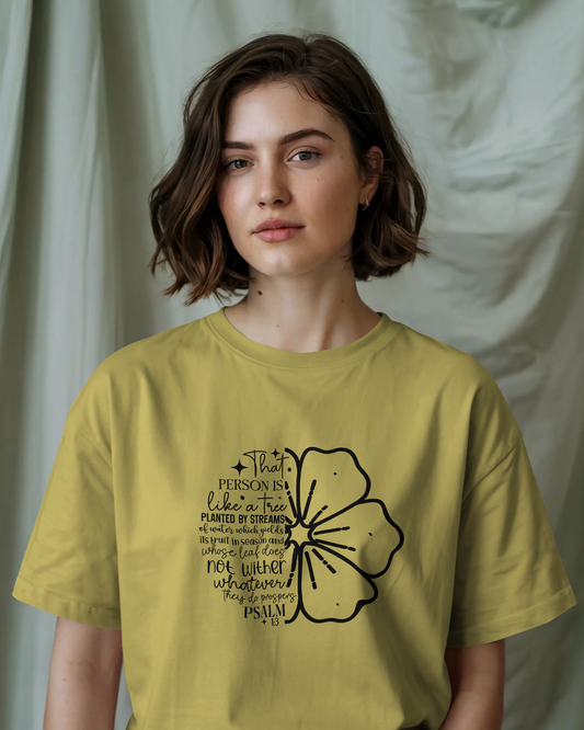 That Person Is Like A Tree Planted By Streams Of | Women T-Shirt