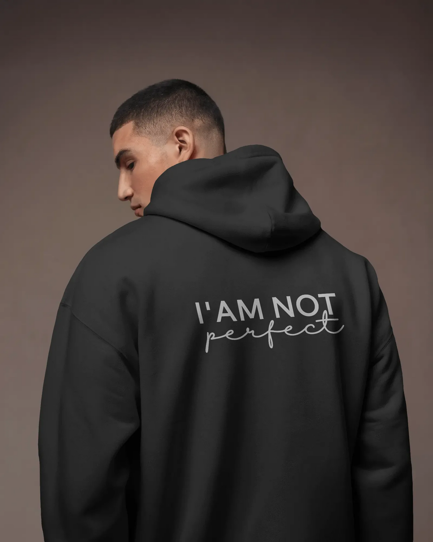 I'am Not Perfect | Unisex Oversized Hoodie